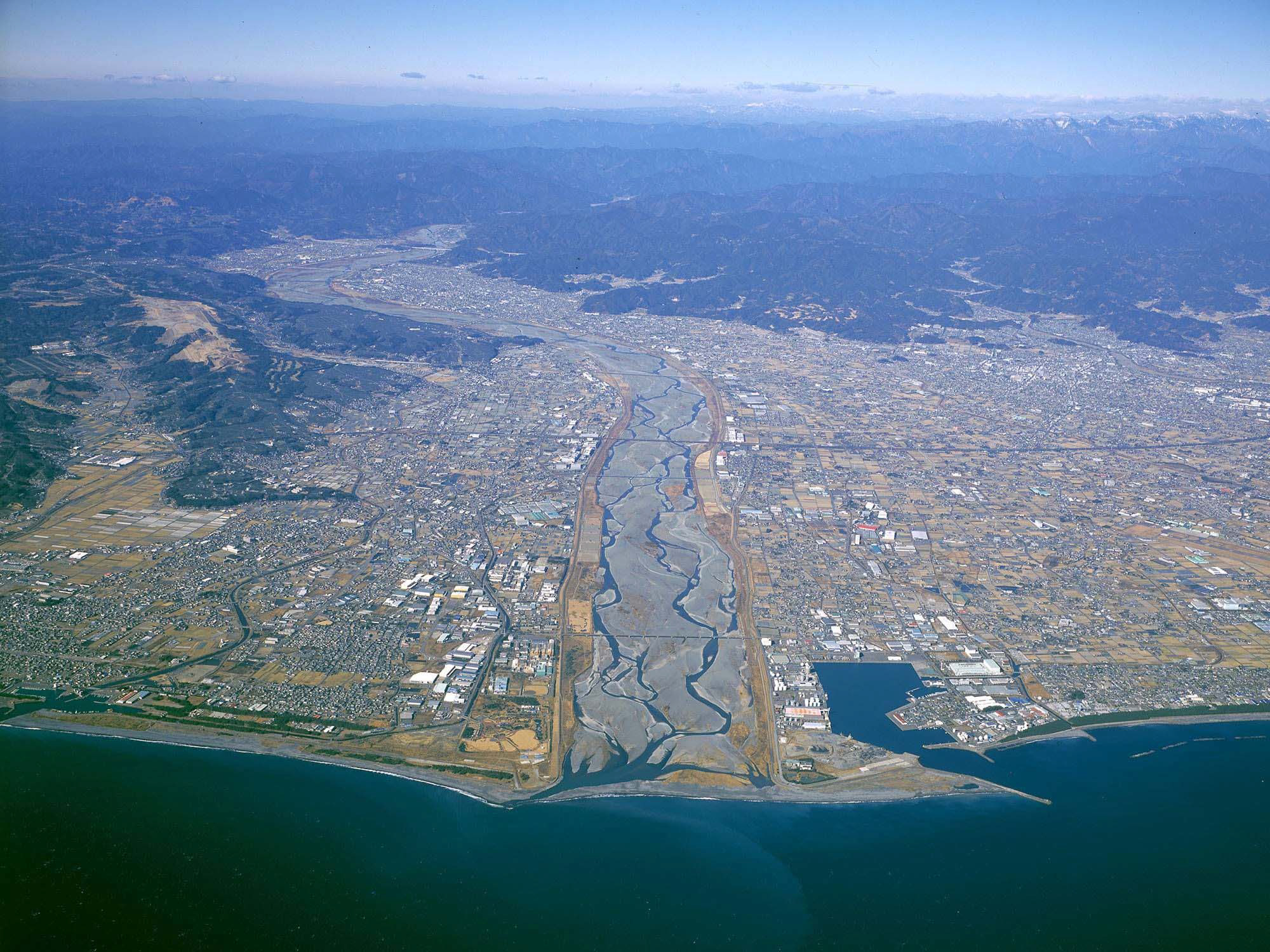 大井川河口