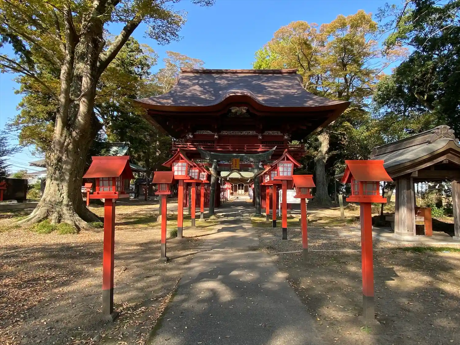 高椅神社 (楼門)