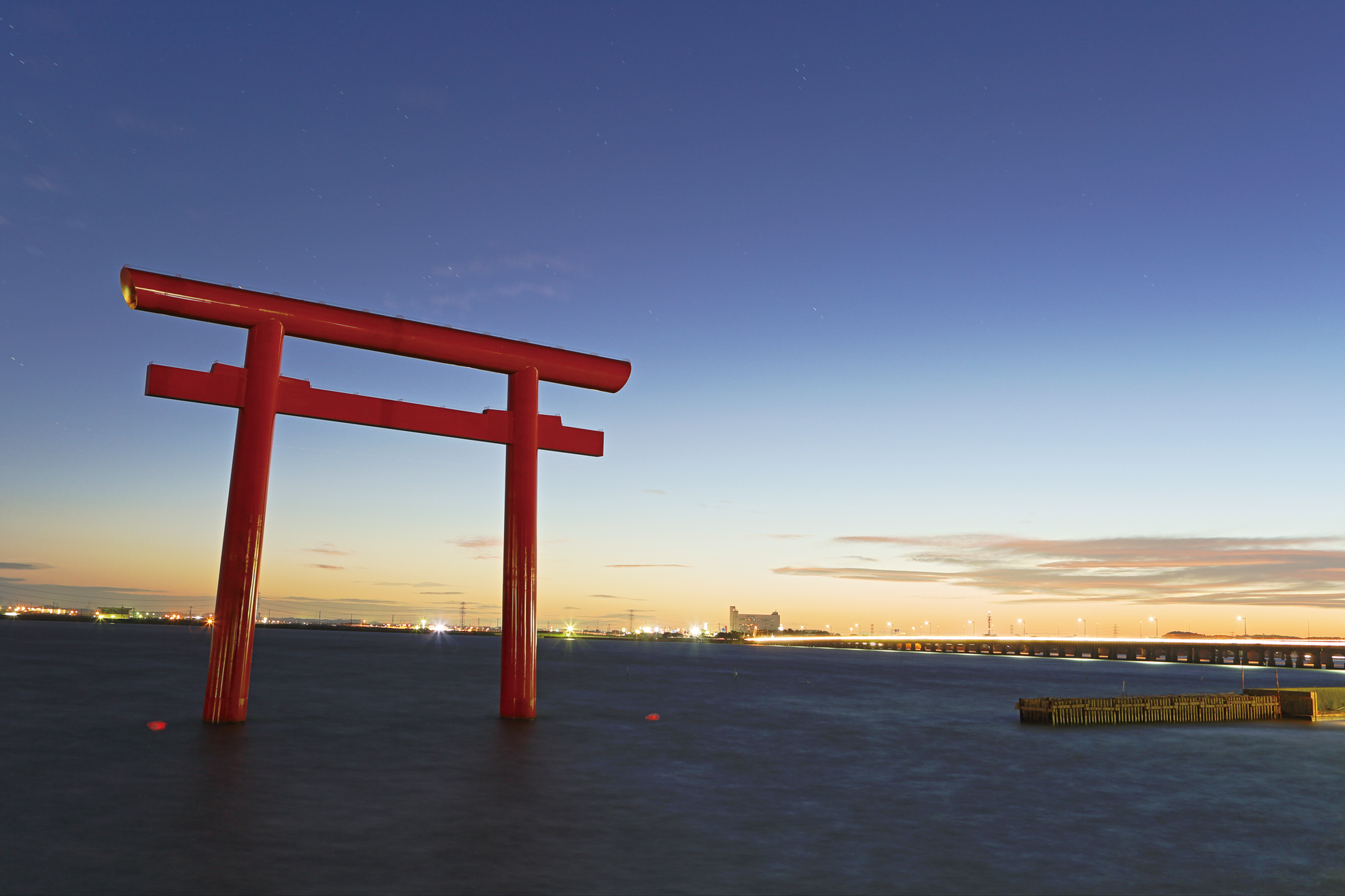 鹿島神宮 (西の一之鳥居)